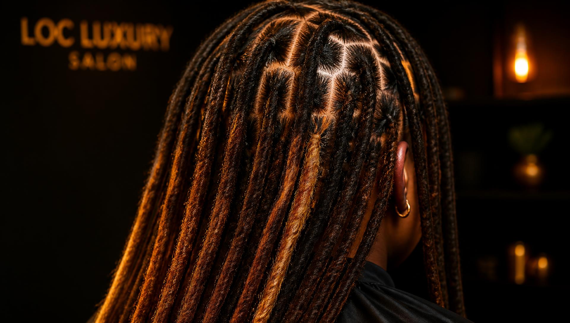 Beautiful maintained dreadlocks at SANC Dreadlocks Specialist Salon